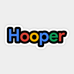 Hooper Sticker